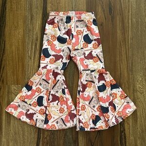 Hocus Pocus Kids Flare Pants Size XS